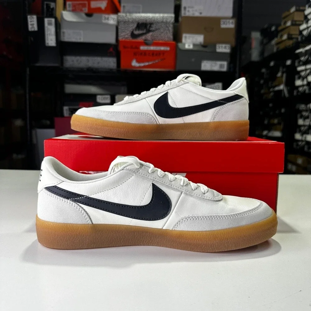 Nike Killshot 2 Leather Sail Oil Grey Gum Yellow 432997-121 Men's Size 8.5 NEW